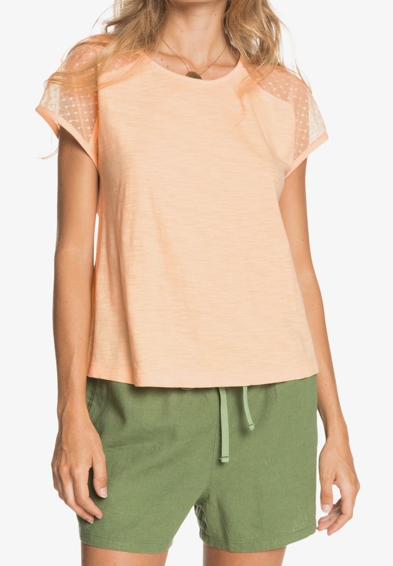 Roxy Triko s potiskem - pink