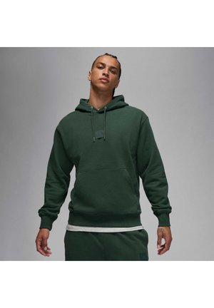 JORDAN FLIGHT FLEECE - Hættetrøje - midnight green vintage green
