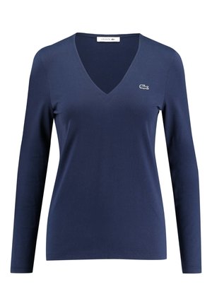 Long sleeved top - dark blue