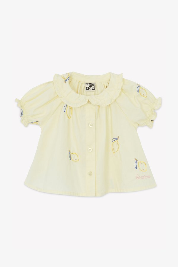 ARIA - Button-down blouse - limoncello