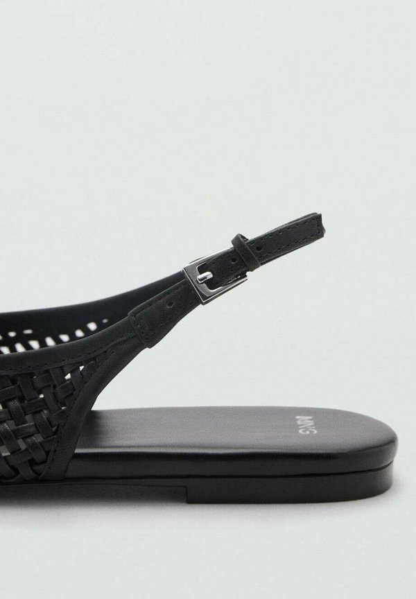 CHARLOTE - Slingback ballet pumps - noir2