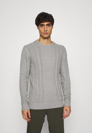 BELINSKI - Maglione - mottled light grey