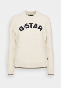G-STAR Stickad tröja - beige