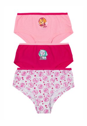 3ER PACK PAW PATROL UNTERHOSE SLIP UNTERWÄSCHE - Briefs - rosa