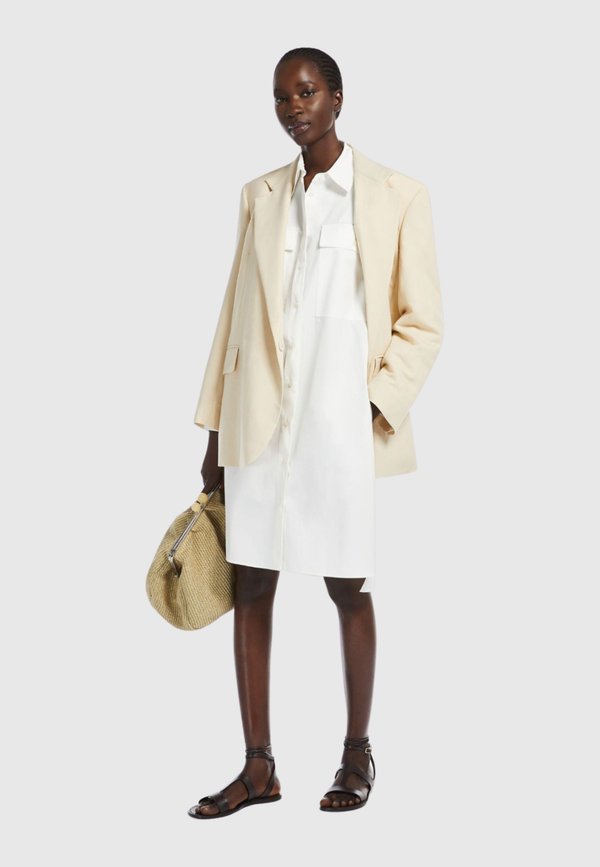 PEONIE - Short coat - ivory4