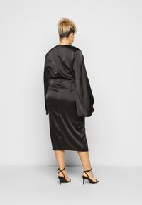Missguided Plus Denní šaty - black denim