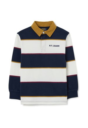 REGULAR FIT - Poloshirt - white blue brown