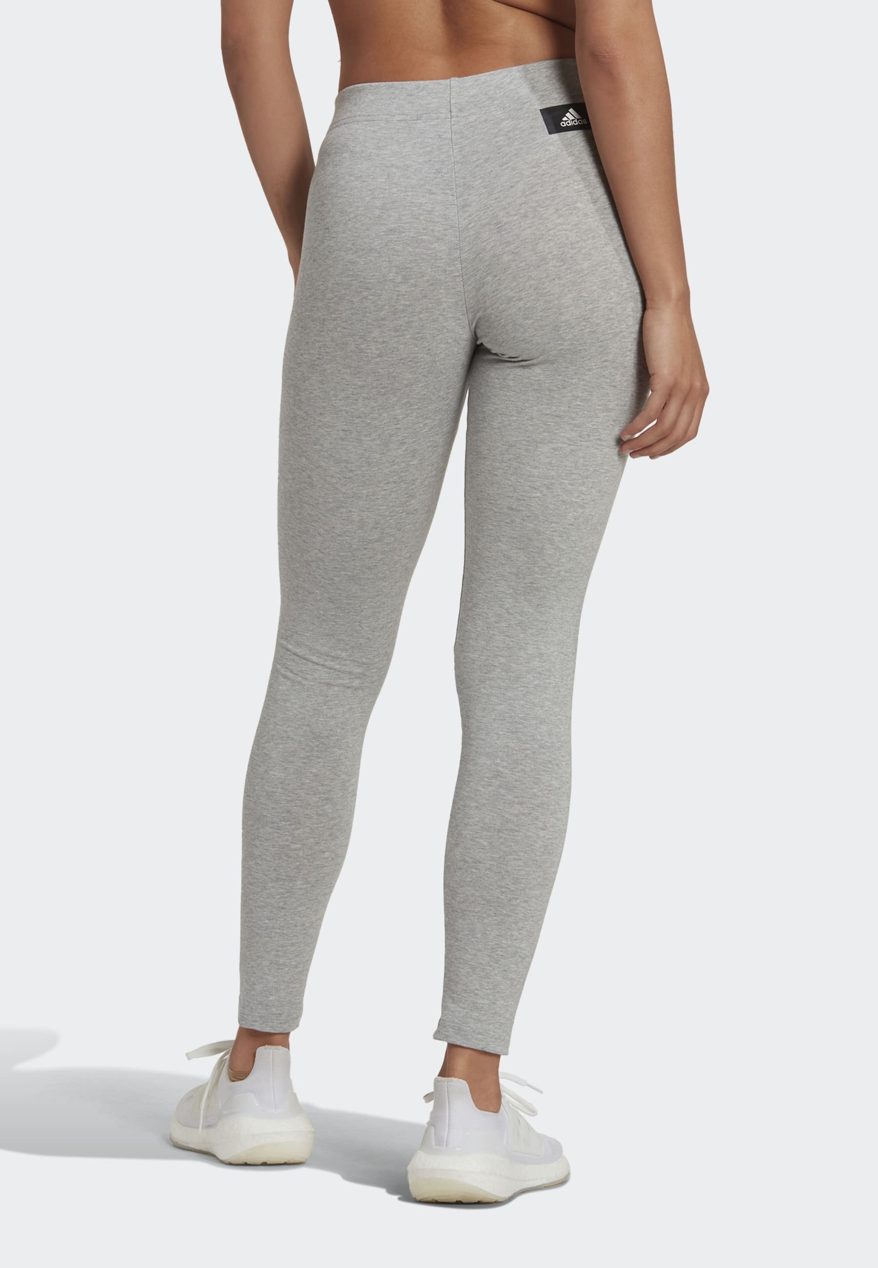 Adidas Future Icons Badge of Sport Leggings - Womens - Grey