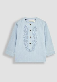 JoJo Maman Bébé 2-PIECE EMBROIDERED GRANDAD SET- REGULAR FIT - Kelnės - blue