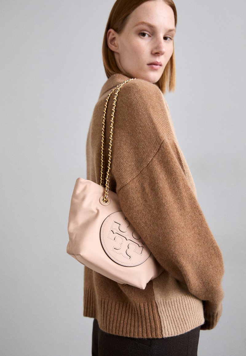Tory Burch ELLA SMALL CHAIN CROSSBODY - Sac bandoulière - pink sand