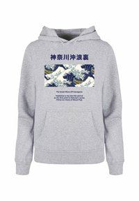 Merchcode APOH - HOKUSAI - Hoodie - heather grey