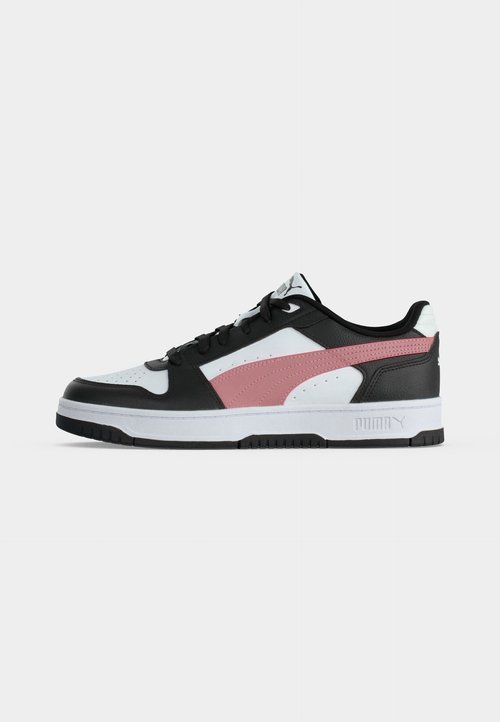 PUMA REBOUND SLAM LO UNISEX - Trainers - black/dusky rosewood/white — photo 2