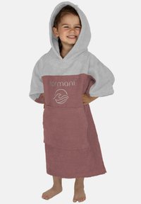 Normani PONCHO 2-5 JAHRE - Bademantel - rosa