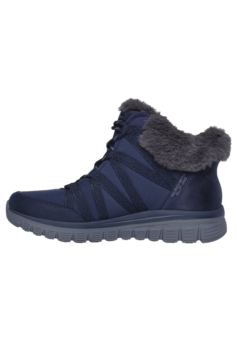 Skechers Sport GRACEFUL COZY STROLLS - Snowboots  - marineblau