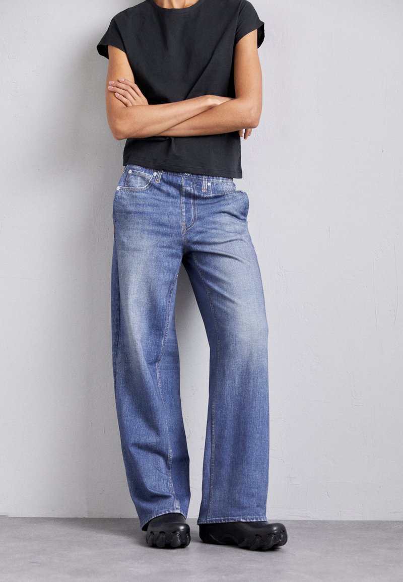 rag & bone - MIRAMAR WIDE LEG - Relaxed fit jeans - lenox, Enlarge