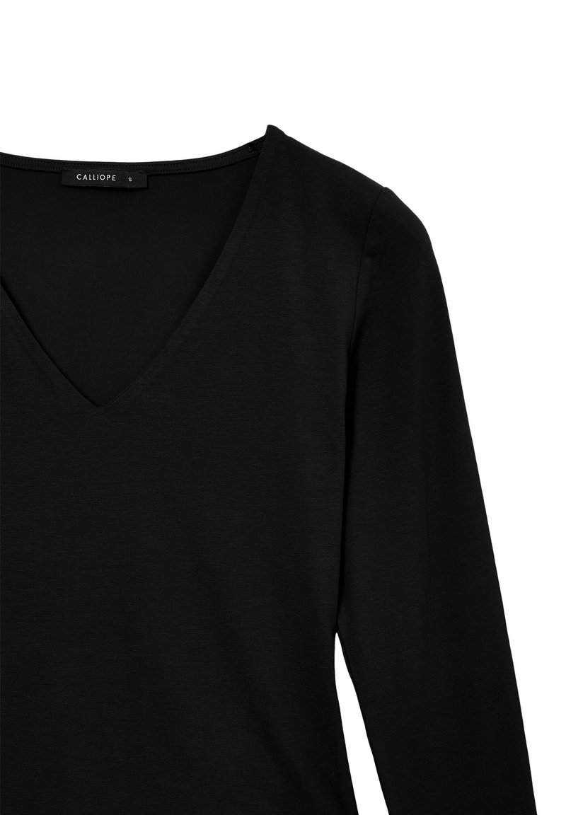 Top A Manica Lunga In Cotone A Costine Calvin Klein® | LV047D218GYAA - Foto 12