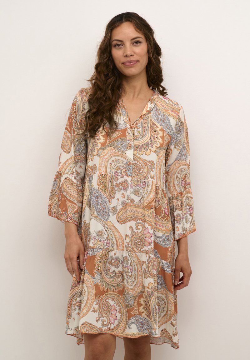 Cream CRGINA - Denné šaty - orange paisley