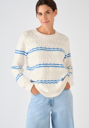 AJOURÉ ESPRIT THERMOLACTYL  - Jersey de punto - blanc cassé