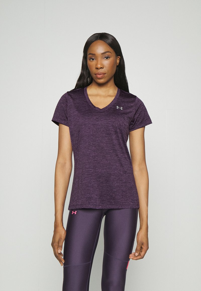 Under Armour TECH TWIST Sports Tshirt tux purple/retro purple