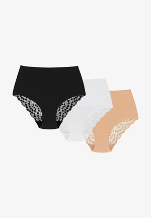 Wolbar 3 PACK - Hipsterek - beige white black