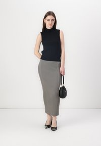 Calvin Klein SLEEVELESS  - Topp - black