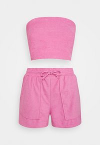 ONLY ONLTARA SHORTS/TUBE SET  - Top - super pink