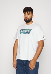 Levi's® Plus BIG SS - T-shirt estampada - white