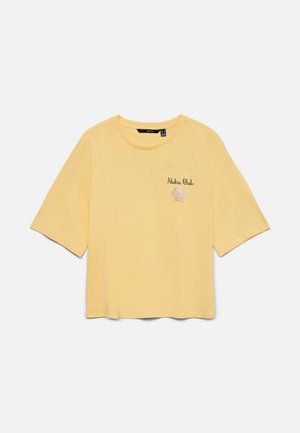 Vero Moda, VMSIGRID KELLY BOX - T-shirt imprimé - golden-coloured haze