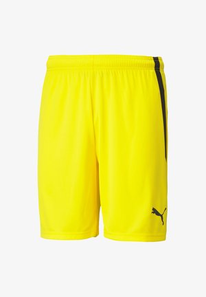 TEAMLIGA FOOTBALL - Shorts - gelbschwarz