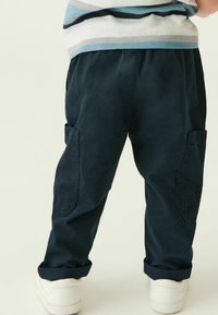 Next SIDE PULL-ON STANDARD - Pantalon classique - navy blue