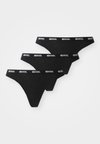 STARS 3 PACK - Thong - black