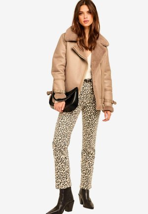 Lipsy REGULAR FIT AVIATOR STYLE - Žieminė striukė - neutral