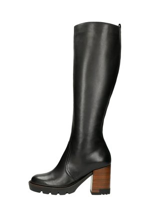 Plateaustiefel - black