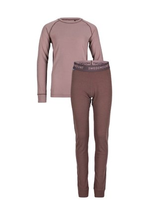 SET - Aluspaita - dk. mauve pale mauve