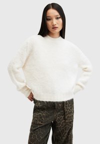 AllSaints VORTEX - Striktrøje - white