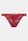 BRIEF IRIS THONG - String - red