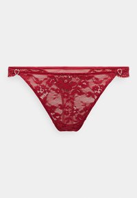 Selected, red