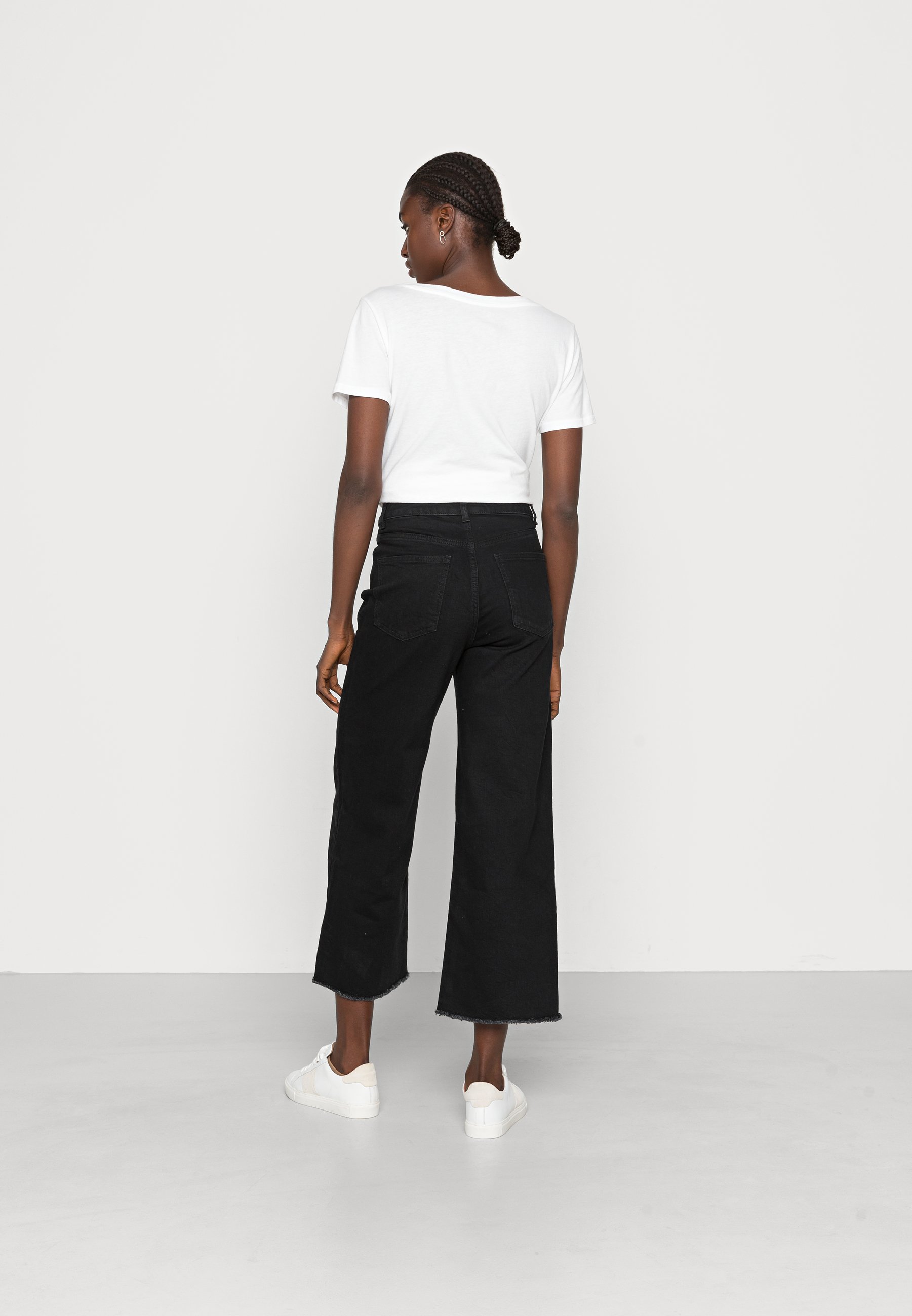 Marks \u0026 Spencer CROP WIDE LEG - Jean 