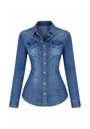 Denny Rose, CAMICIA - Camicia - blu denim