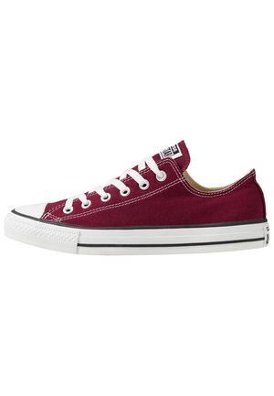 Baskets basses - bordeaux