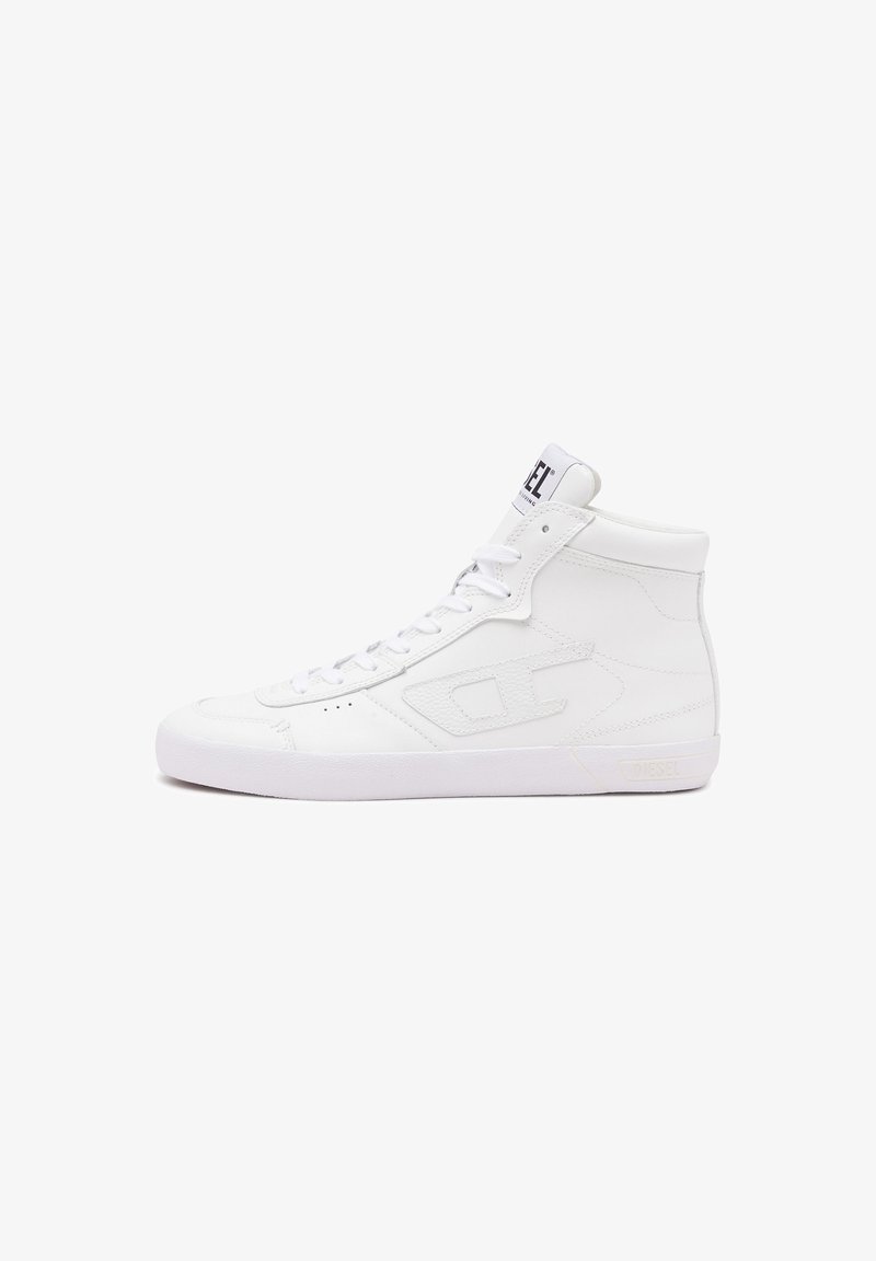 Diesel S-LEROJI MID - Kõrge servaga tossud - white