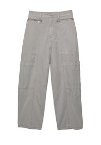 BALLOON FIT  - Pantaloni cargo - light grey