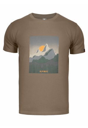 NUMBUR - T-shirt z nadrukiem
