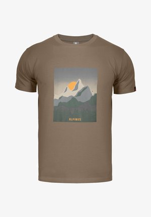 Alpinus NUMBUR - T-shirt z nadrukiem