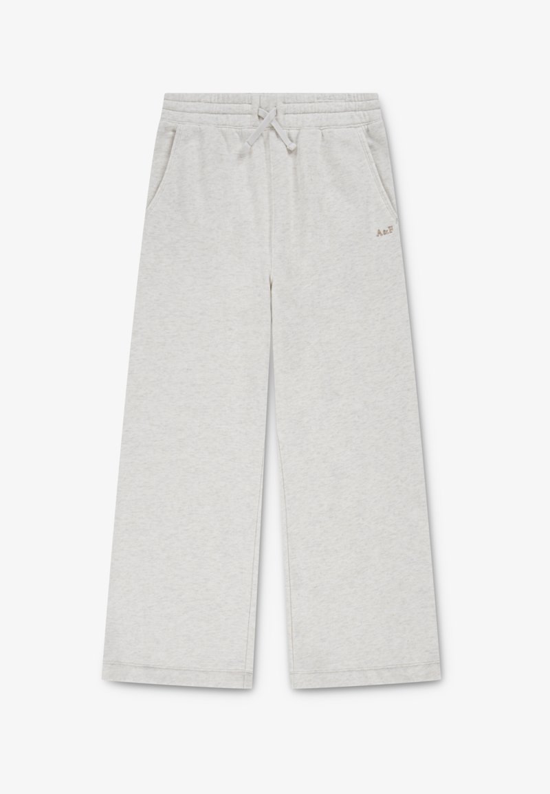 Abercrombie & Fitch ESSENTIAL WIDE LEG - Jogginghose - oatmeal heather