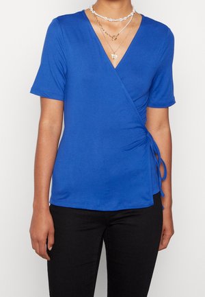 T-shirt print - royal blue