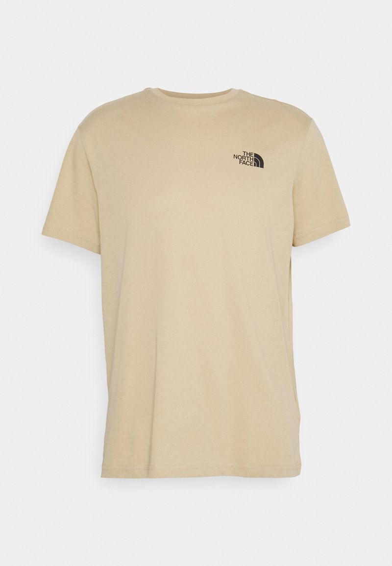north face t shirt beige
