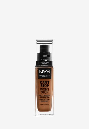 NYX Professional Makeup CAN'T STOP WON'T STOP FOUNDATION - Foundation - 15.8 honey