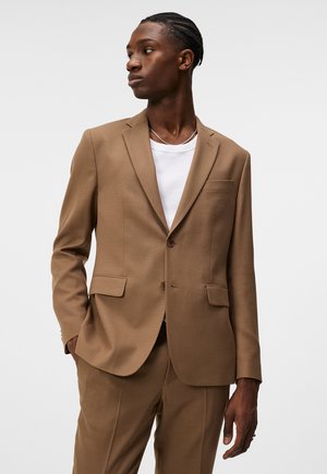 HOPPER ACTIVE HOPSACK  - Suit jacket - walnut