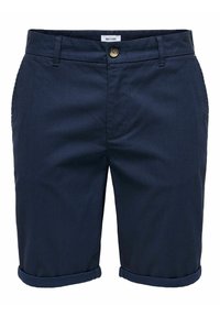 NORMAL GESCHNITTEN - Shorts - dark navy